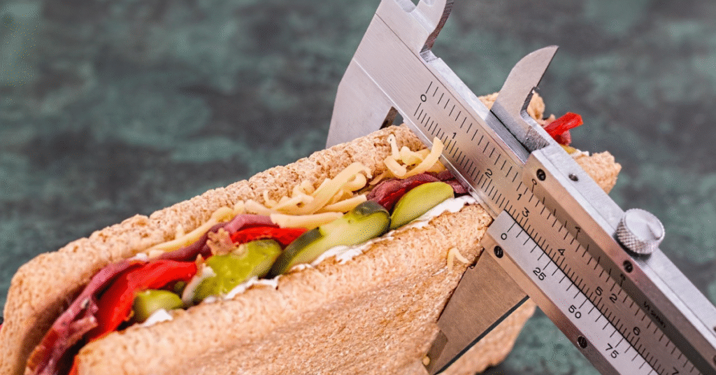 medindo sanduíche por dificuldade de perder peso depois dos 30